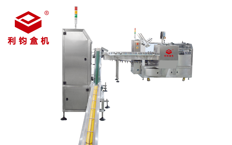 裝盒機組成聯動生產線